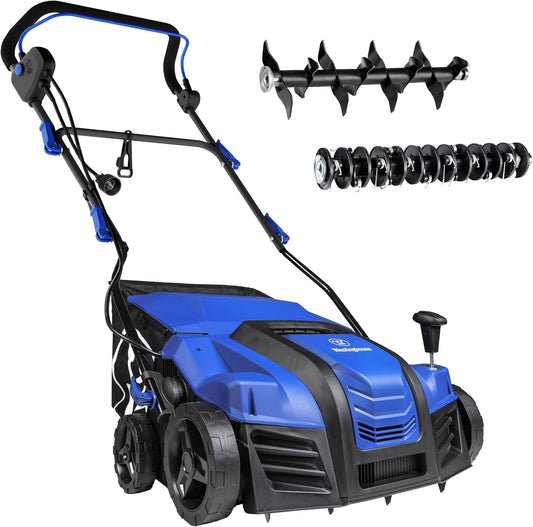 Westinghouse 16" 15-Amp 2-in-1 Electric Dethatcher and Scarifier with Collection Bag